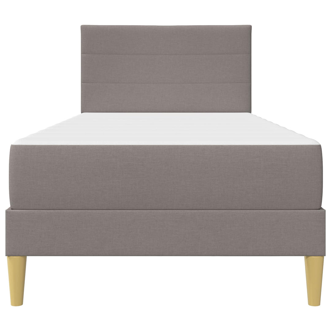 Sengestel Gråbrun 90 x 200 cm Polyester