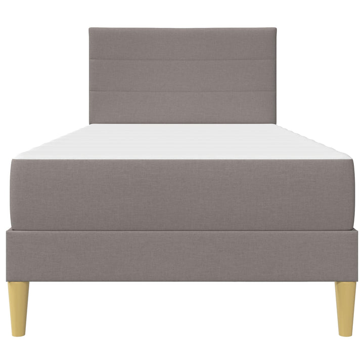 Sengestel Gråbrun 90 x 200 cm Polyester