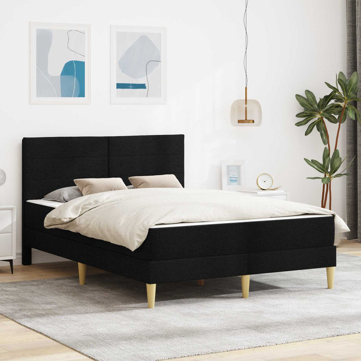 Sengestel Sort 120 x 190 cm Polyester