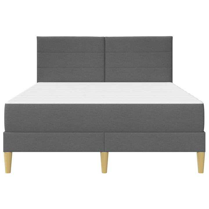 Sengestel Mørkegrå 140 x 190 cm Polyester