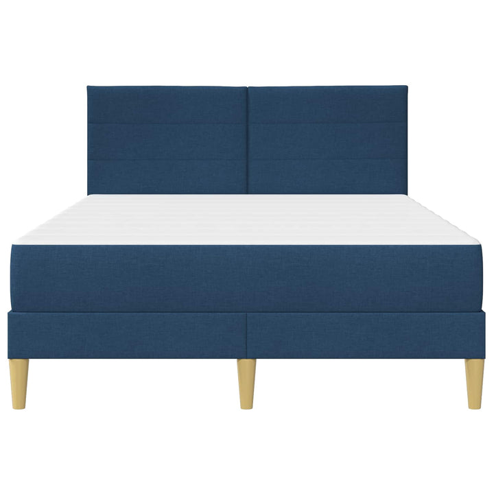 Sengestel Blå 140 x 190 cm Polyester