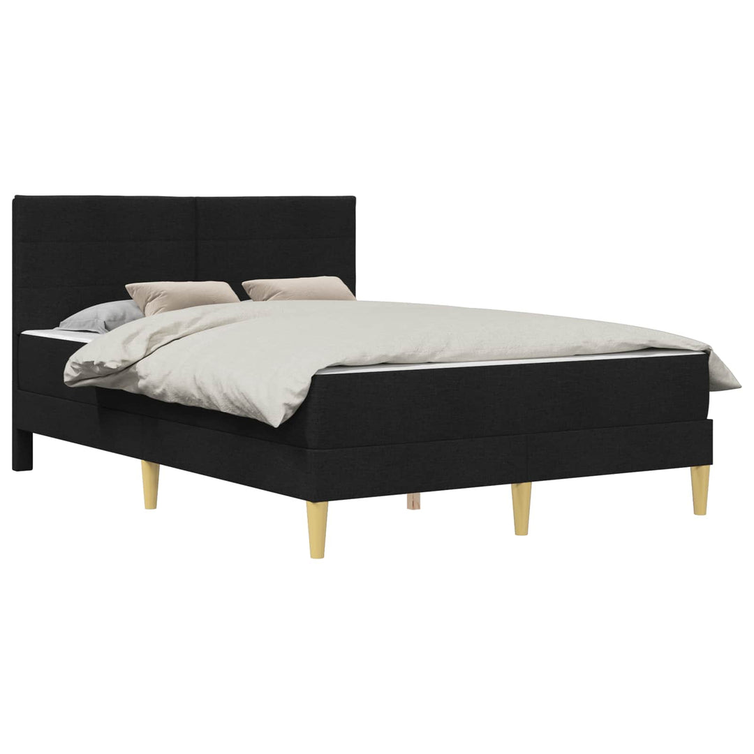 Sengestel Sort 140 x 200 cm Polyester