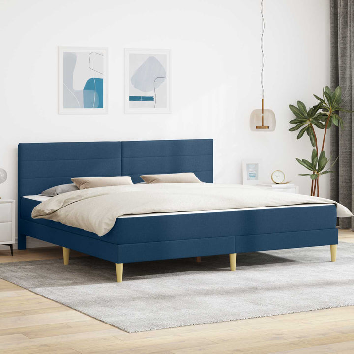 Sengestel Blå 180 x 200 cm Polyester