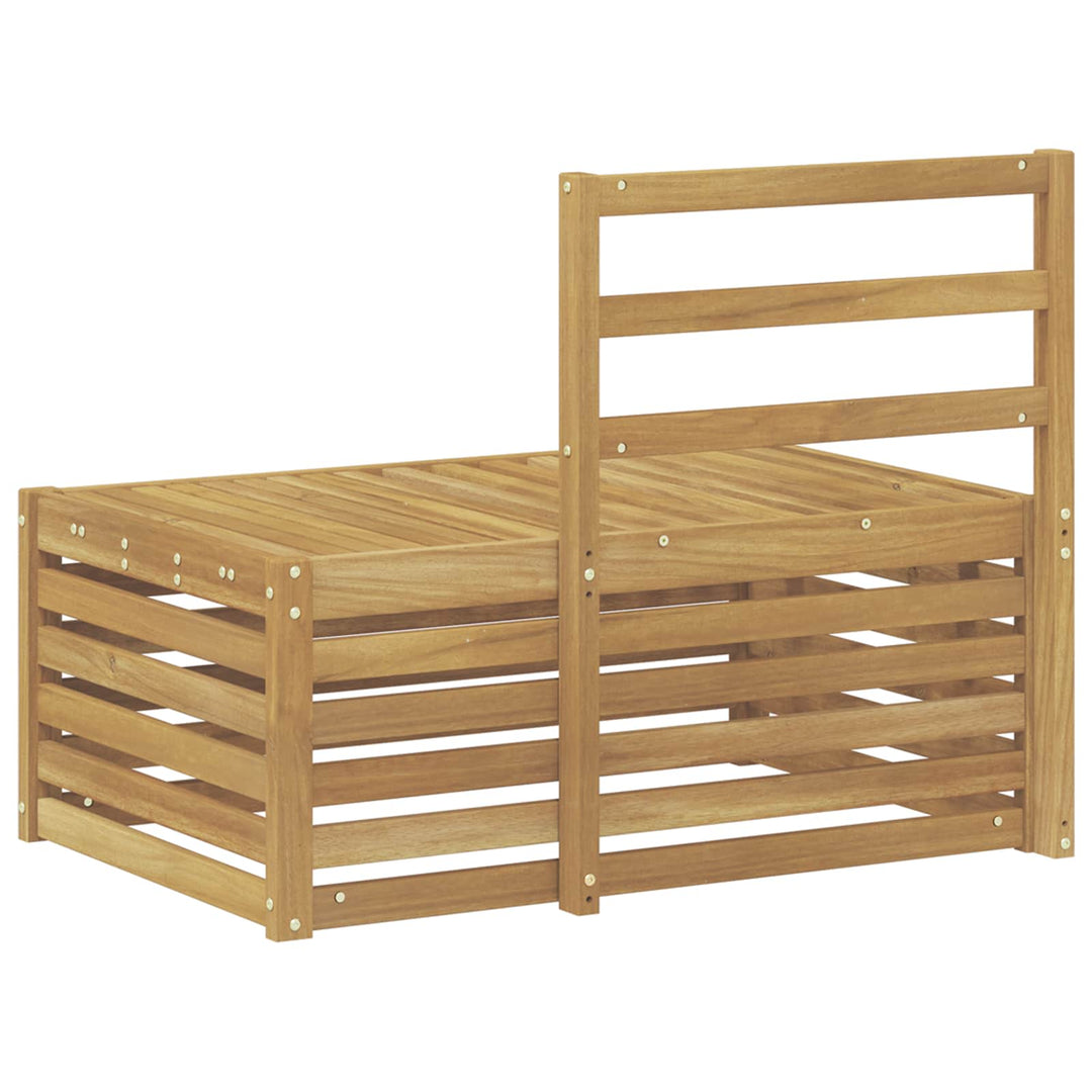 Udendørs sofagruppe Hvid 91 x 63 x 73 cm Massivt Akacietræ