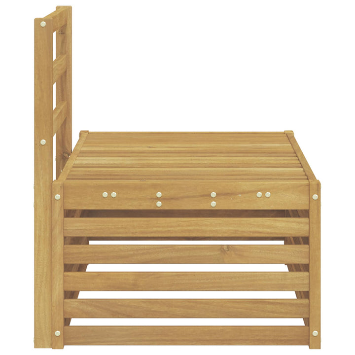 Udendørs sofagruppe Hvid 91 x 63 x 73 cm Massivt Akacietræ