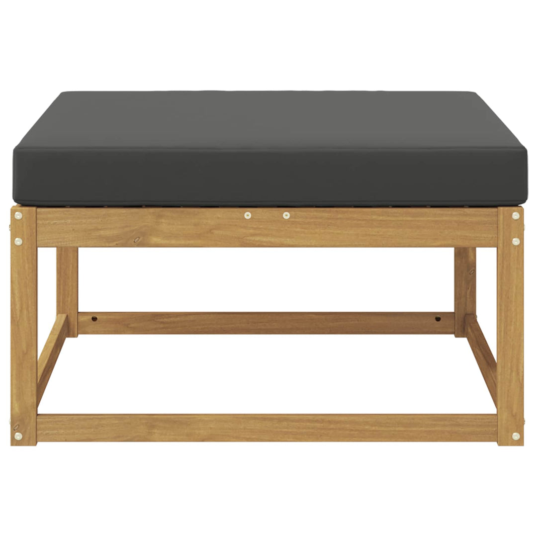 Udendørs puf Polyester Hvid
