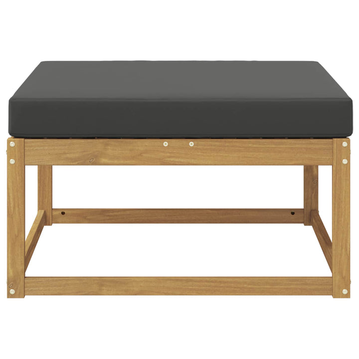Udendørs puf Polyester Hvid