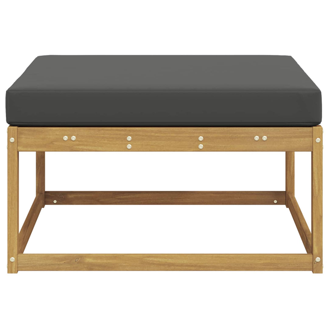 Udendørs puf Polyester Hvid