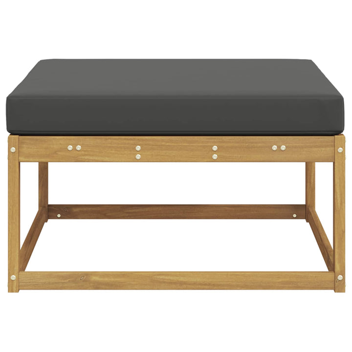 Udendørs puf Polyester Hvid