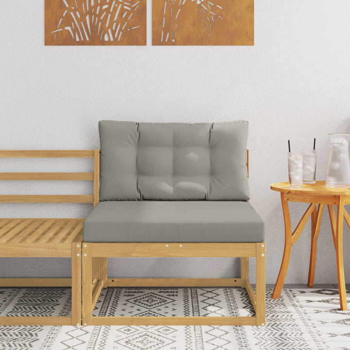 Udendørs Mellem Sofa Polyester Hvid