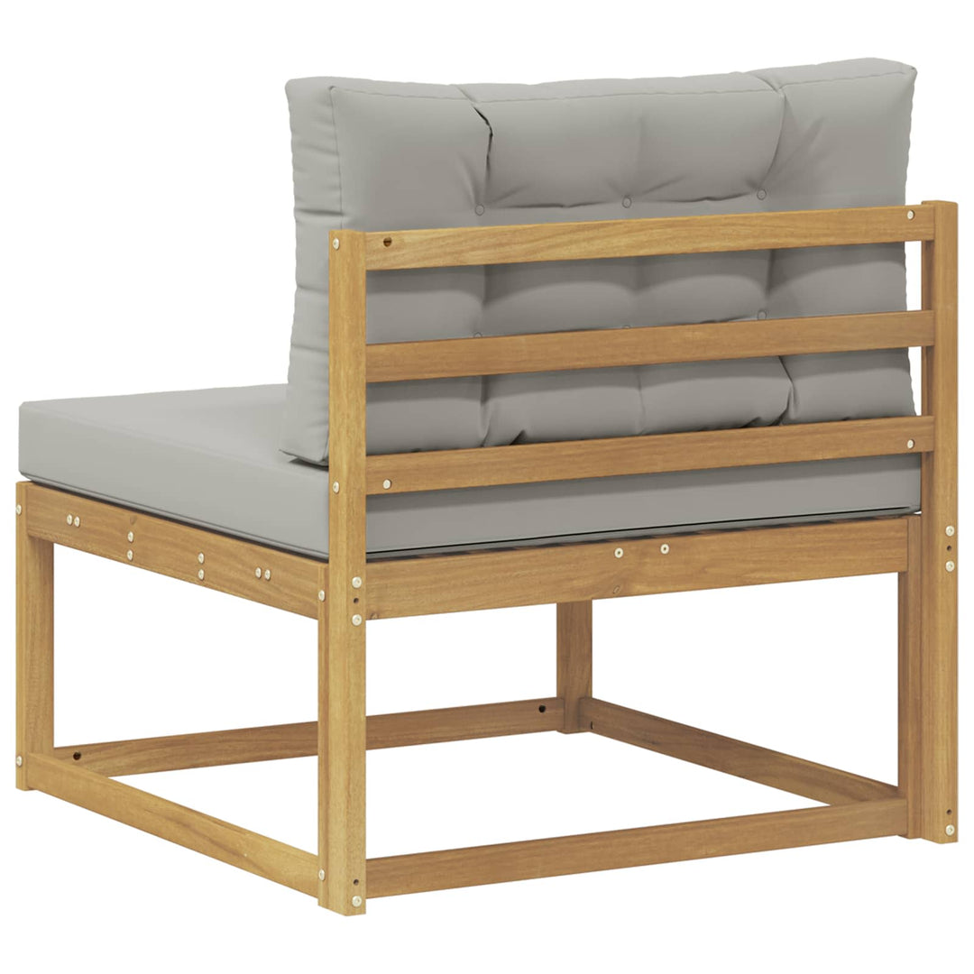 Udendørs Mellem Sofa Polyester Hvid