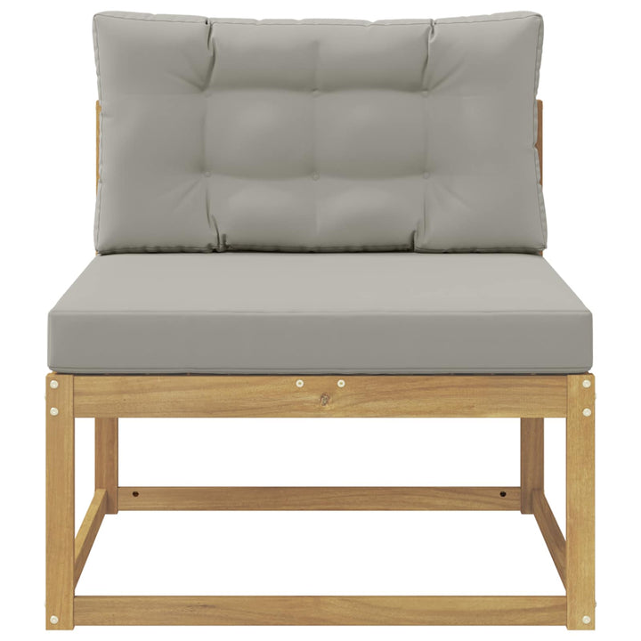 Udendørs Mellem Sofa Polyester Hvid