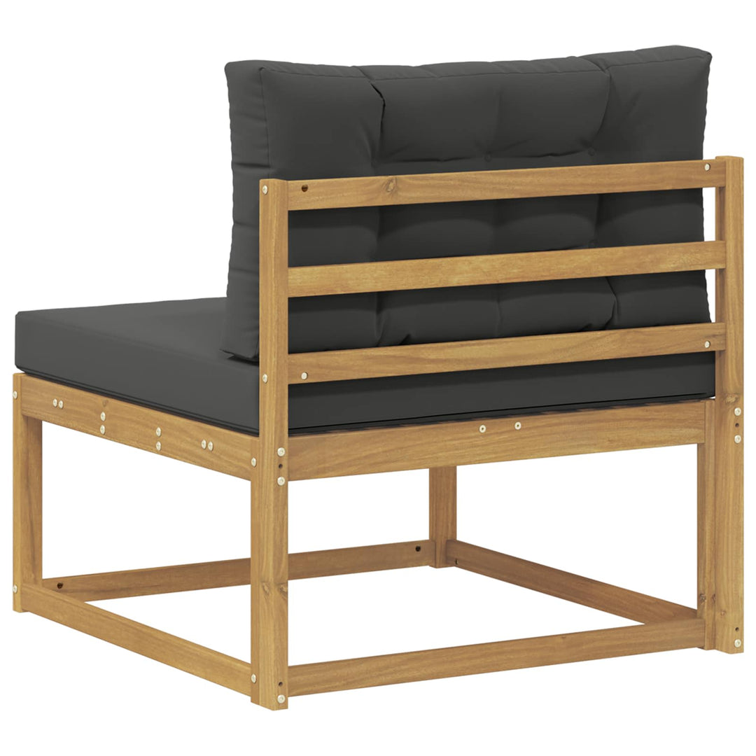 Udendørs Mellem Sofa Polyester Hvid