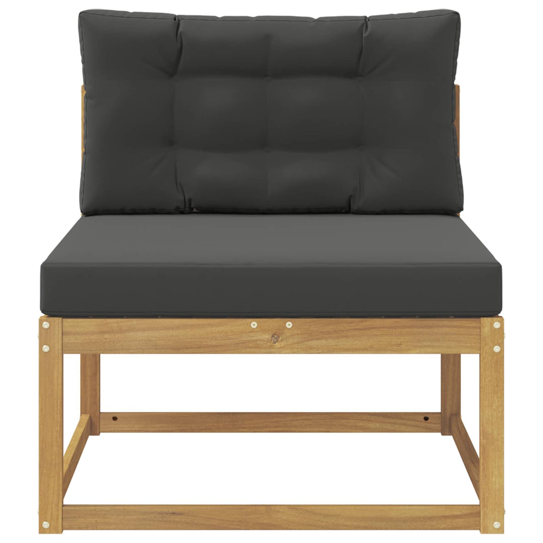 Udendørs Mellem Sofa Polyester Hvid