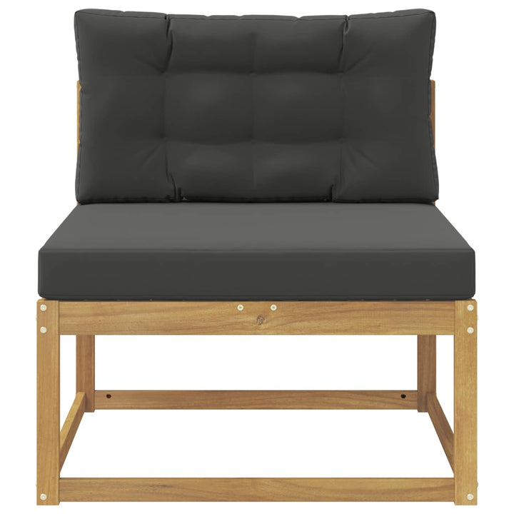 Udendørs Mellem Sofa Polyester Hvid