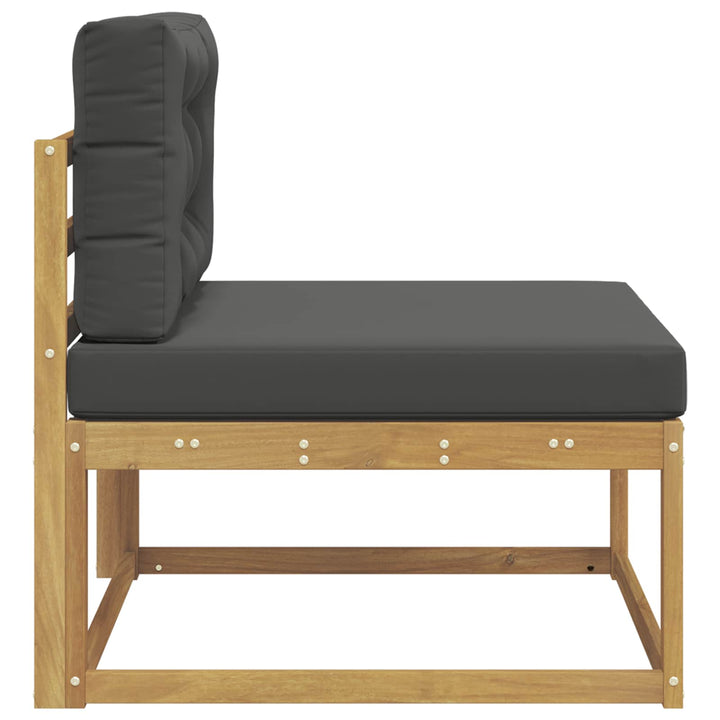 Udendørs Mellem Sofa Polyester Hvid