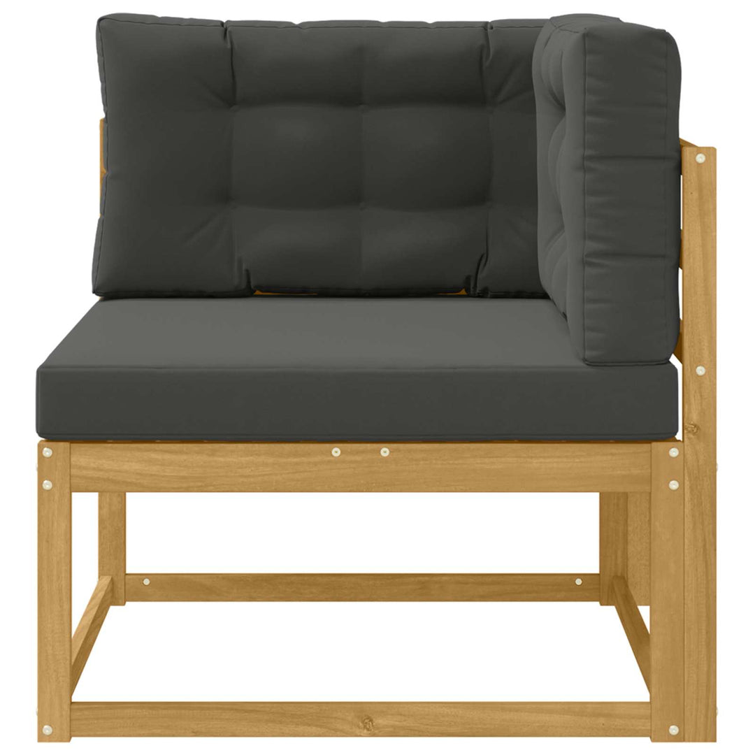 Udendørs Hjørnesofa Polyester Hvid