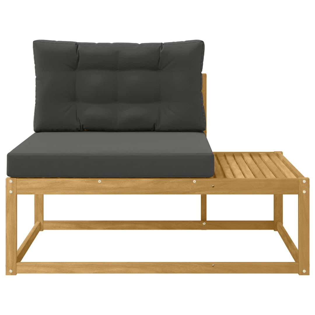 Udendørs Modulsofa med pude Hvid 115 x 83 x 73 cm Polyester