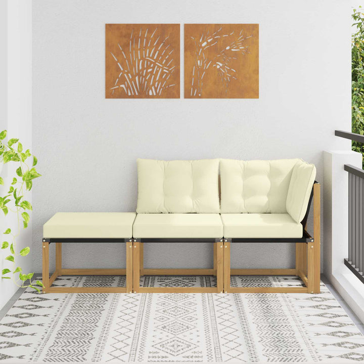3 stk. Sektionel sofa enheder Hvid