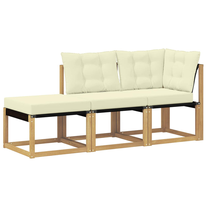 3 stk. Sektionel sofa enheder Hvid