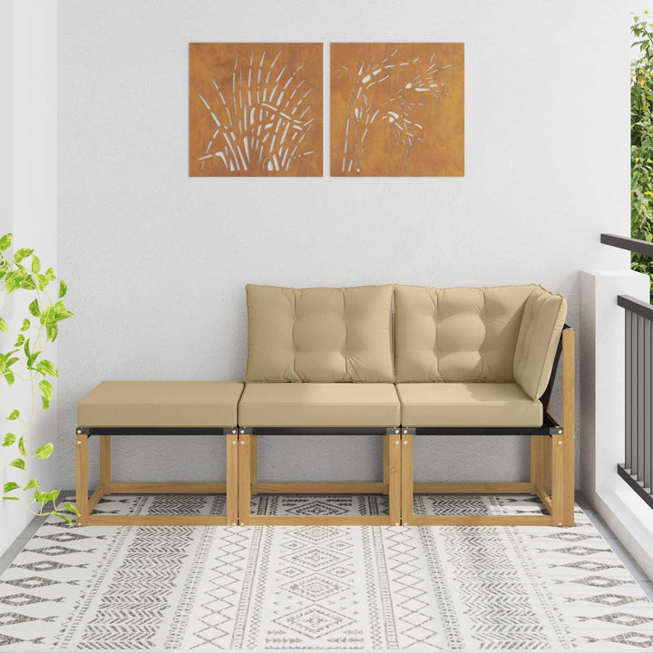 3 stk. Sektionel sofa enheder Hvid