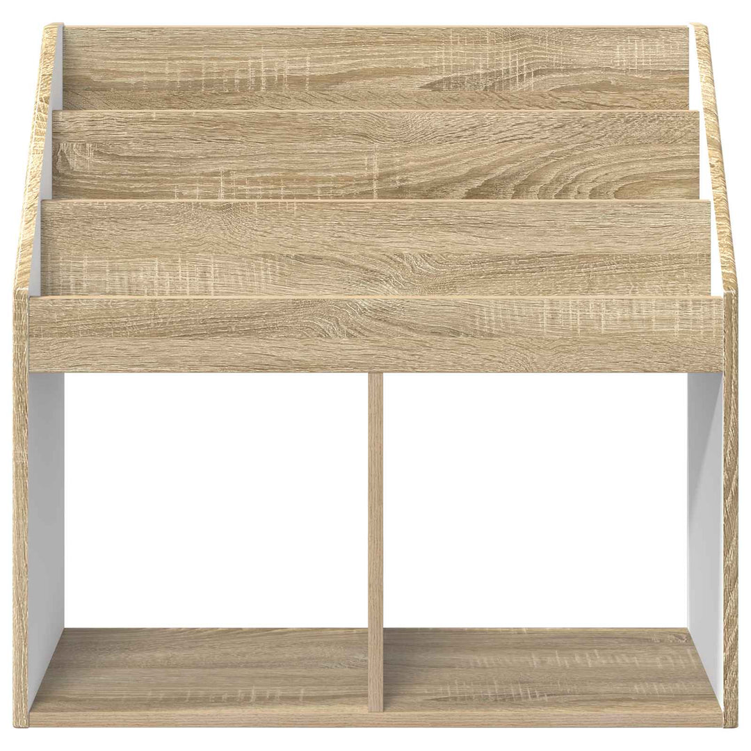 Børnebogreol Sonoma eg 72,5 x 29,5 x 69 cm Konstrueret træ