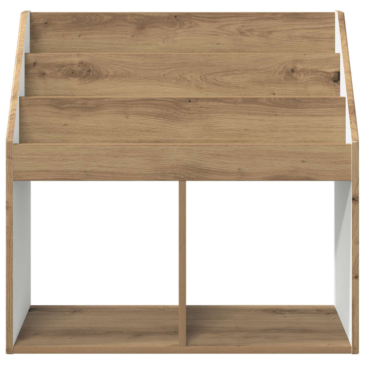 Børnebogreol Artisan Egetræ 72,5 x 29,5 x 69 cm Konstrueret træ