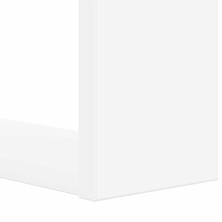 Bogreol Hvid 52 x 25 x 71,5 cm Konstrueret træ
