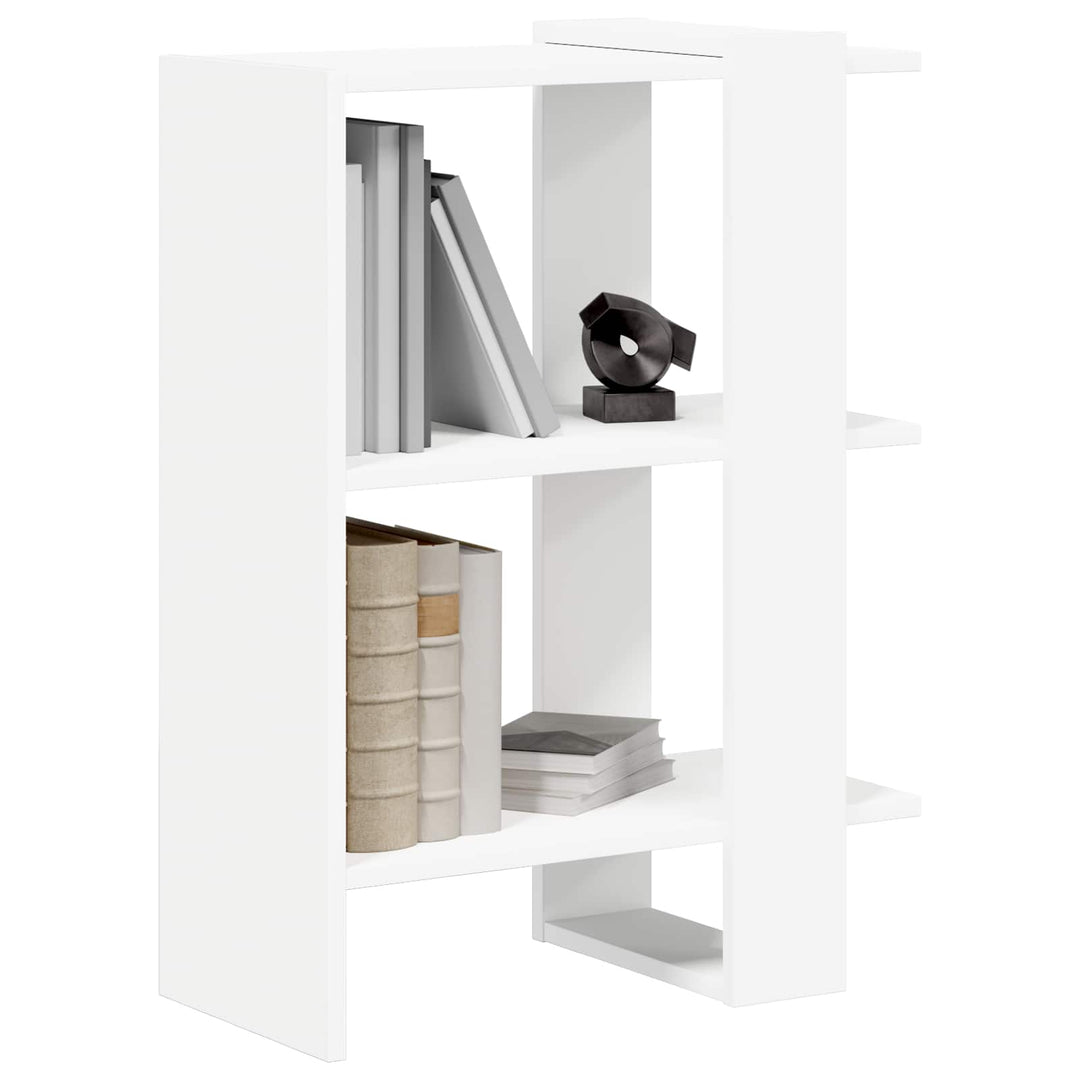 Bogreol Hvid 52 x 25 x 71,5 cm Konstrueret træ