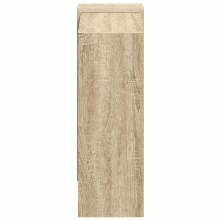 Bogreol Sonoma eg 52 x 25 x 71,5 cm Konstrueret træ