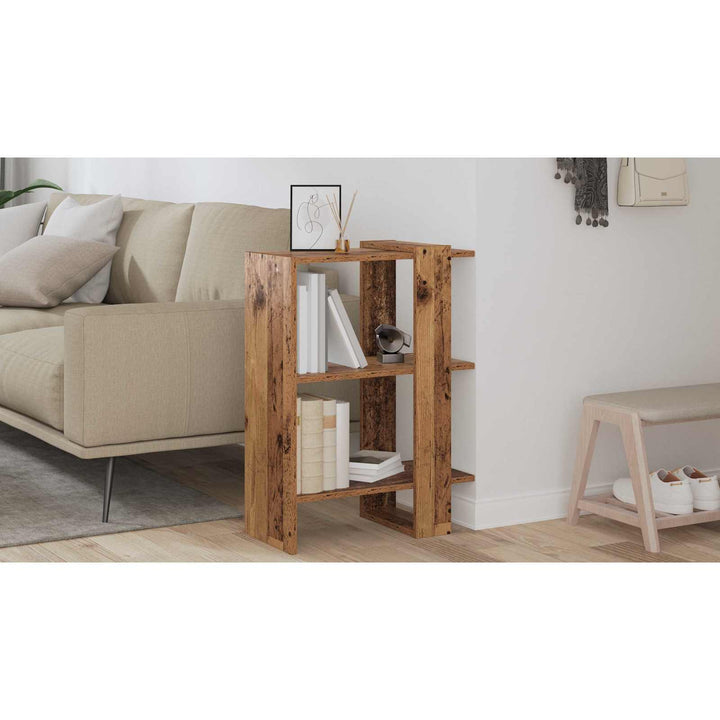 Bogreol Gammelt træ 52 x 25 x 71,5 cm Konstrueret træ