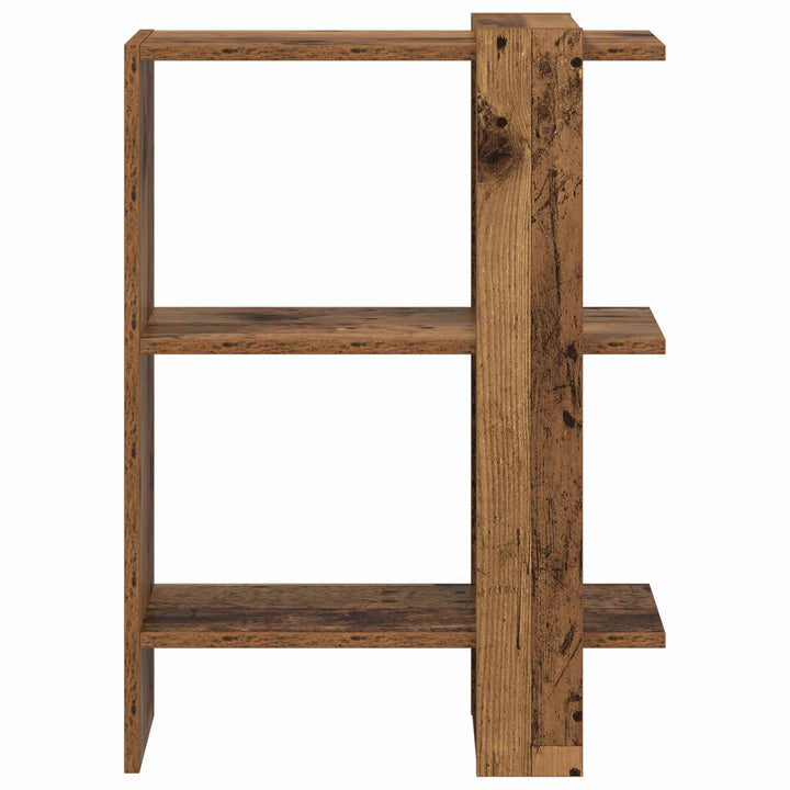 Bogreol Gammelt træ 52 x 25 x 71,5 cm Konstrueret træ