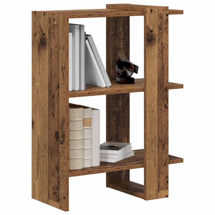 Bogreol Gammelt træ 52 x 25 x 71,5 cm Konstrueret træ