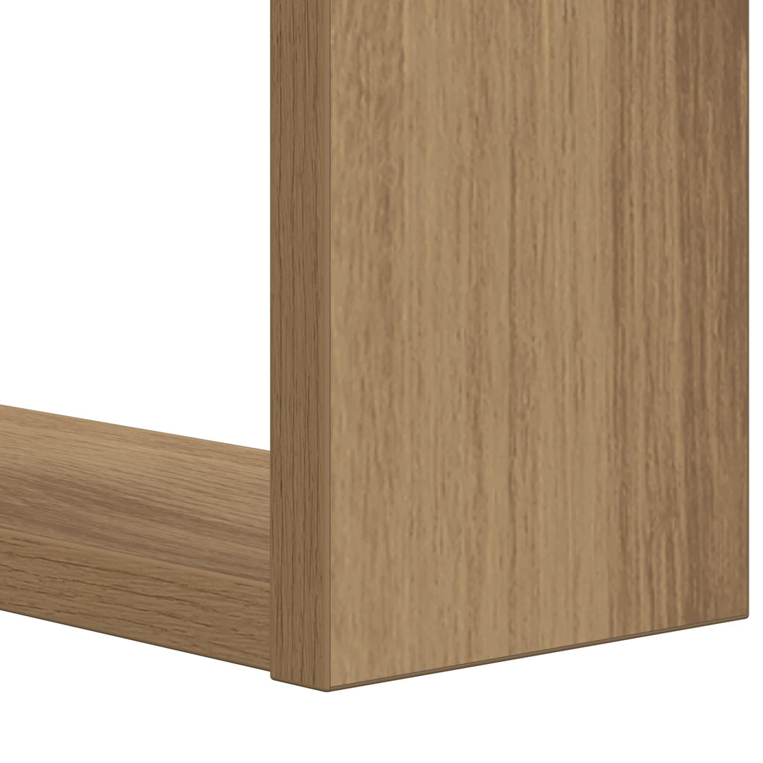 Bogreol Artisan Egetræ 52 x 25 x 71,5 cm Konstrueret træ