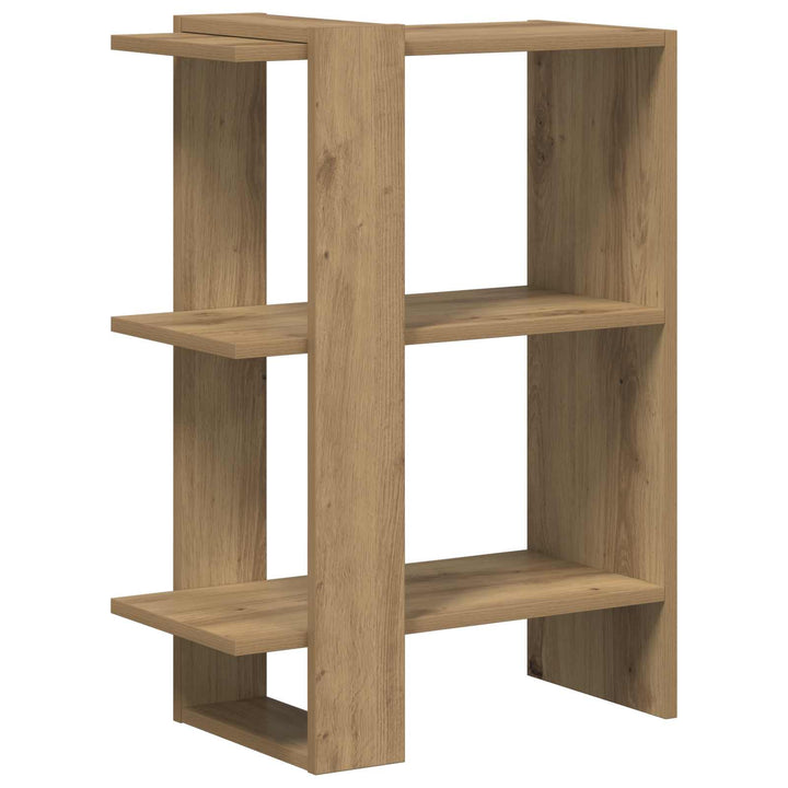 Bogreol Artisan Egetræ 52 x 25 x 71,5 cm Konstrueret træ