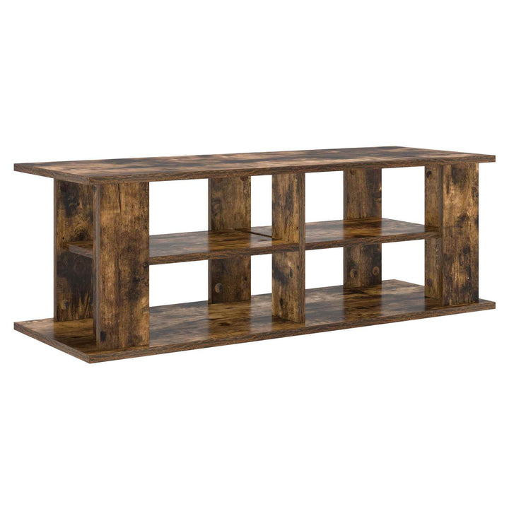 TV stand 96 x 35 x 33,5 cm Røget eg Konstrueret træ