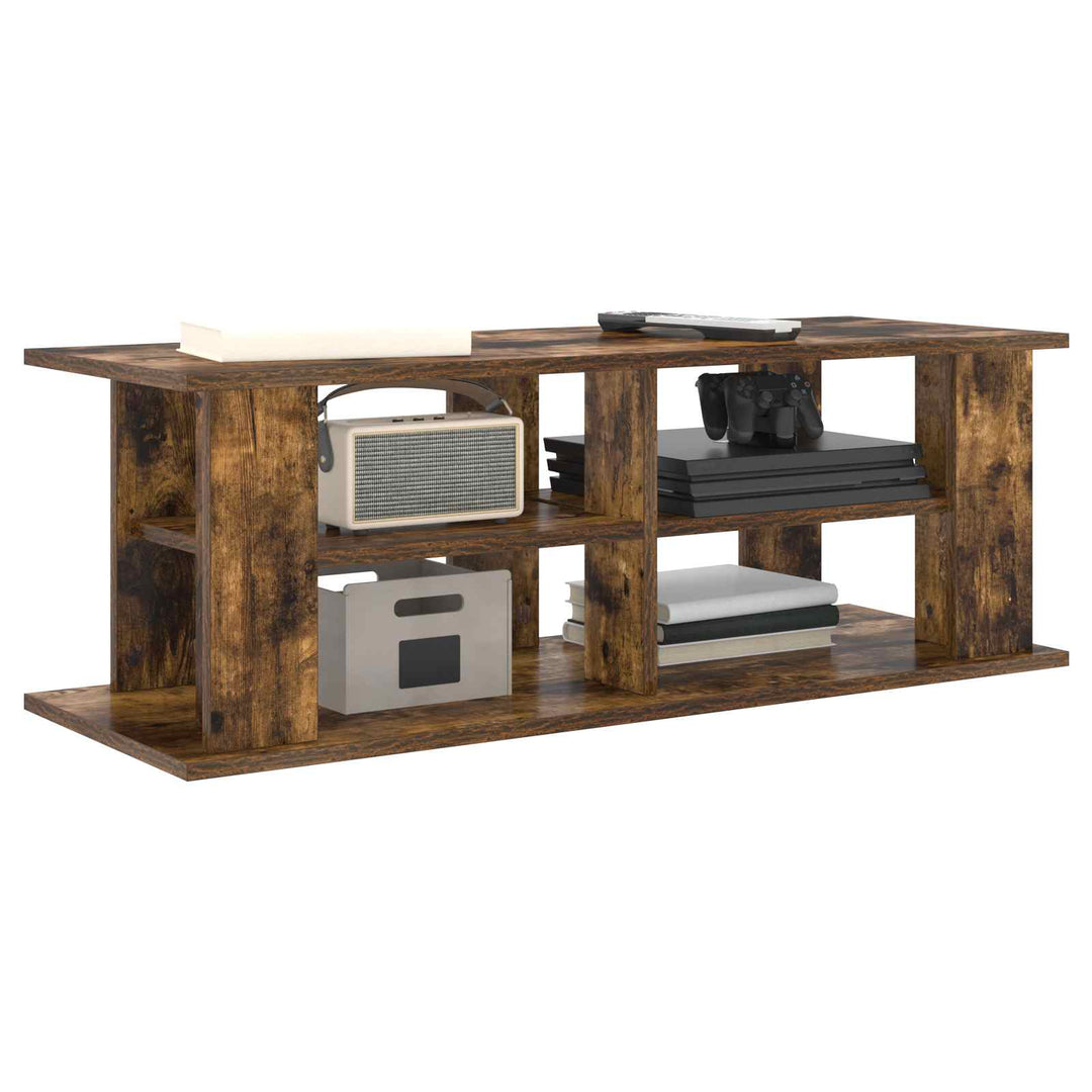 TV stand 96 x 35 x 33,5 cm Røget eg Konstrueret træ