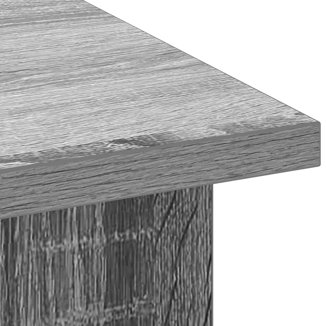 TV stand 96 x 35 x 33,5 cm Grå Sonoma Konstrueret træ