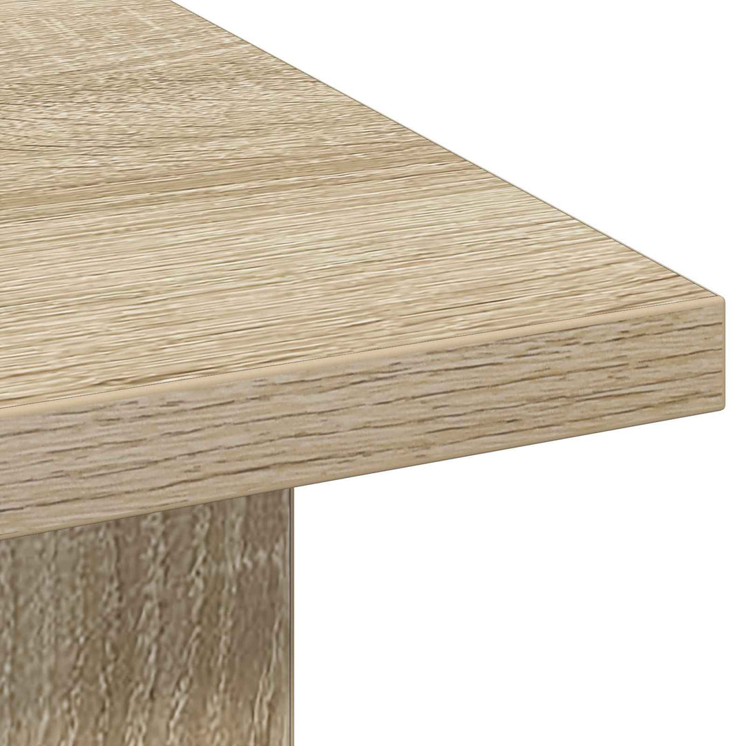 Sofabord med skuffe Sonoma eg 77 x 55 x 42 cm Konstrueret træ