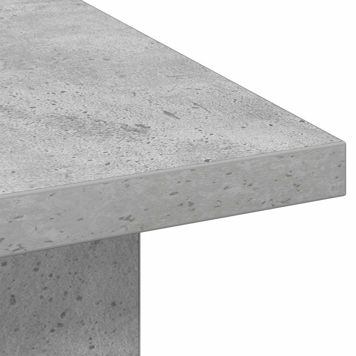 Sofabord med skuffe Beton Grå 77 x 55 x 42 cm Konstrueret træ