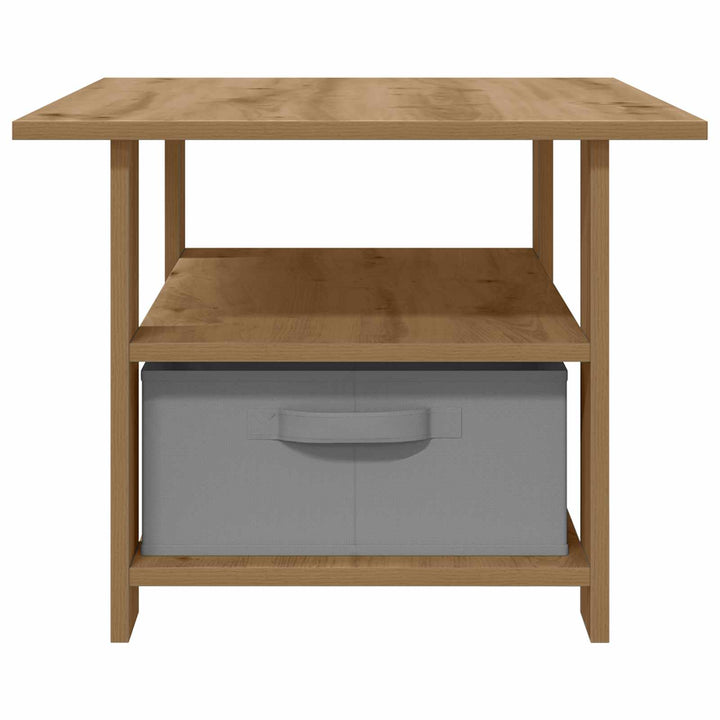 Sofabord Artisan Egetræ 77 x 55 x 42 cm Konstrueret træ