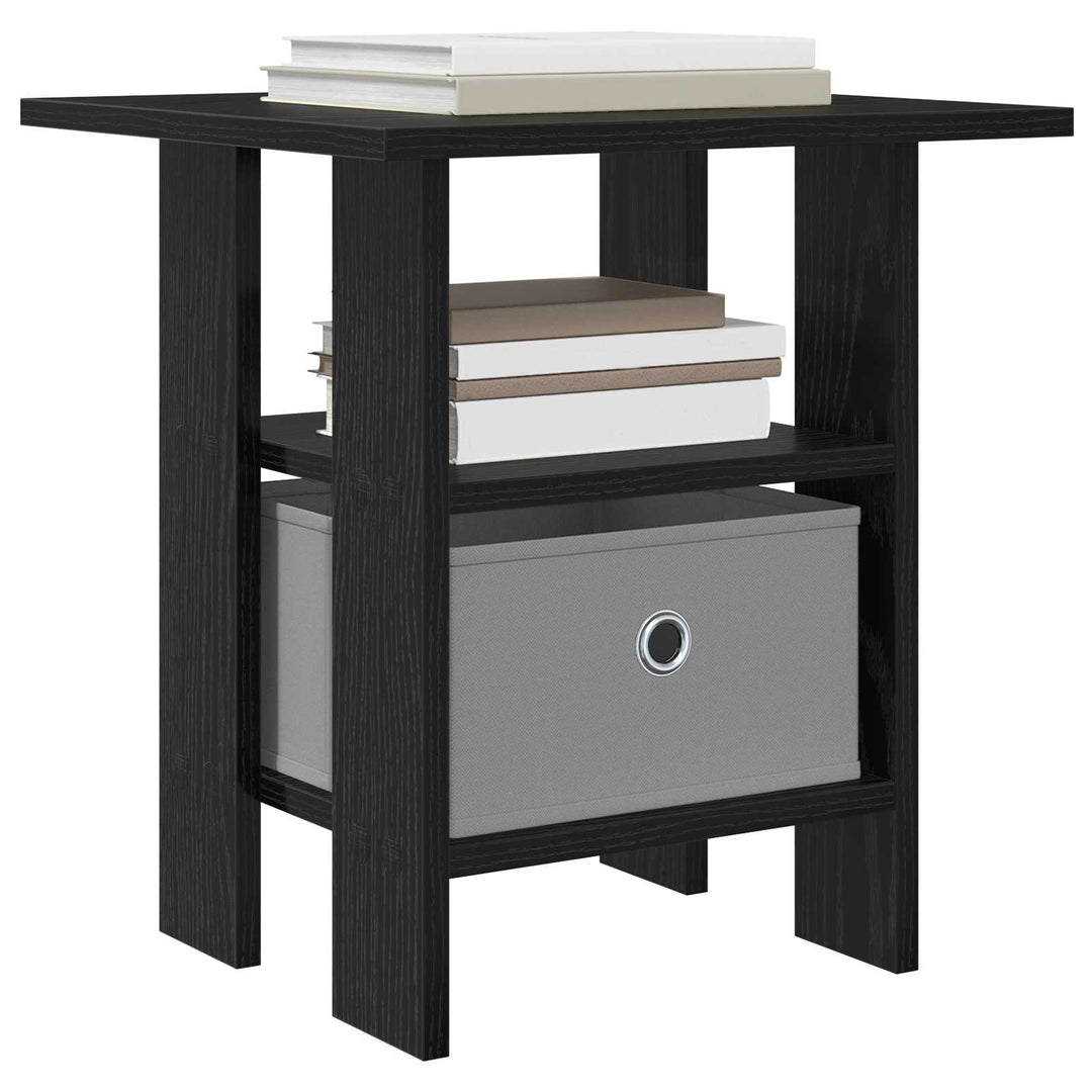 Sengebord Sort eg 41 x 40 x 45 cm Konstrueret træ