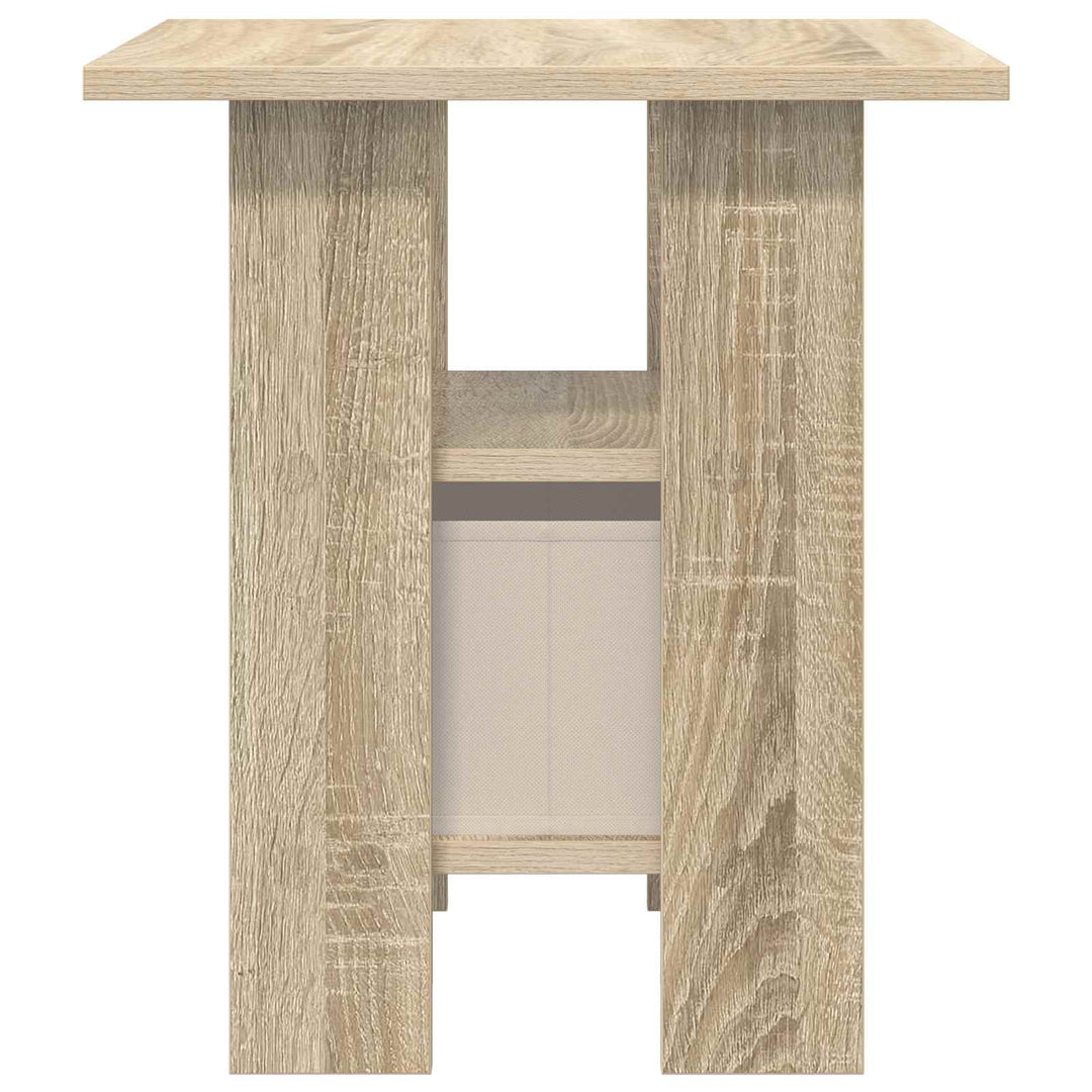 Sengebord 2 pcs Sonoma eg 41 x 40 x 45 cm Konstrueret træ