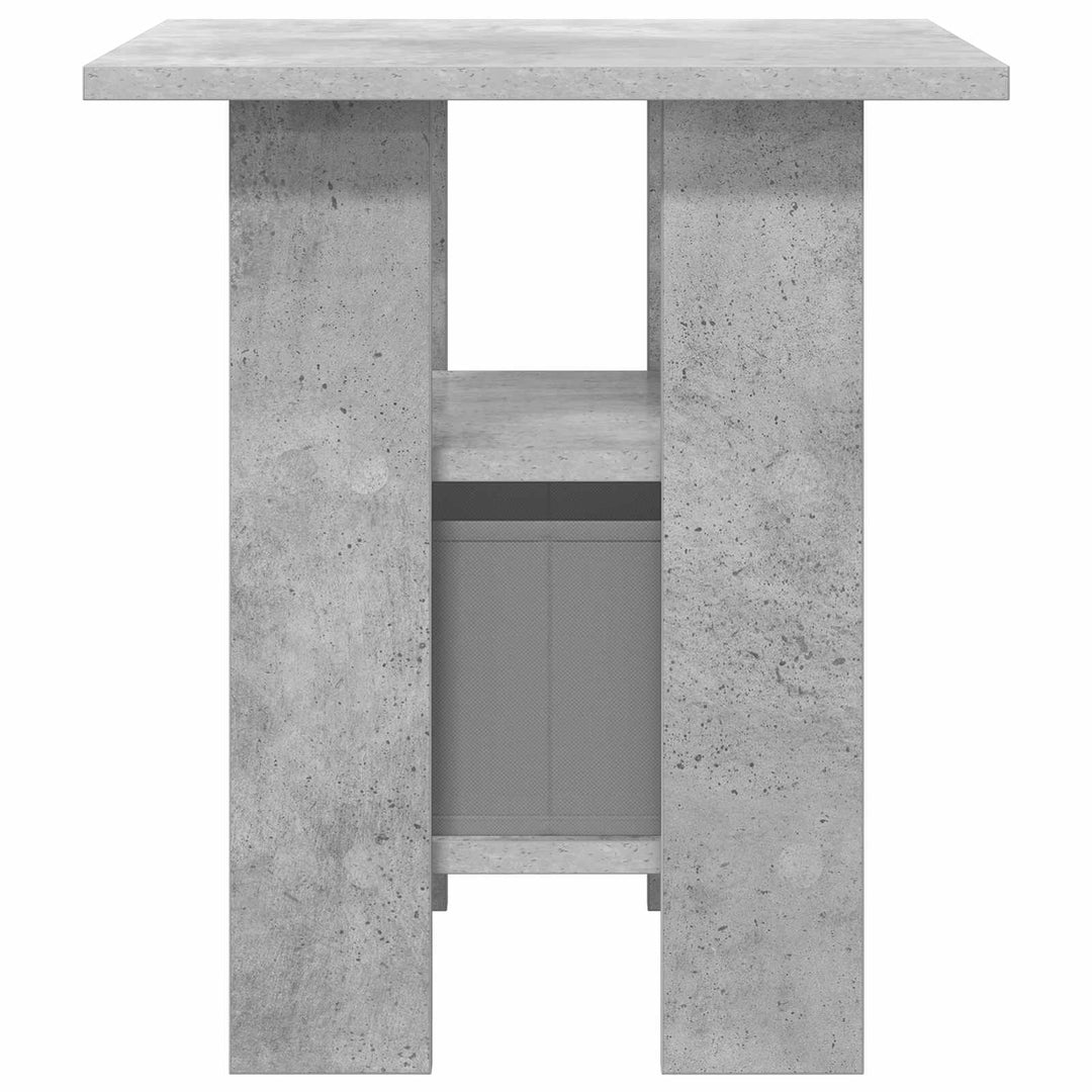 Sengebord med skuffe Beton Grå 41 x 40 x 45 cm Konstrueret træ