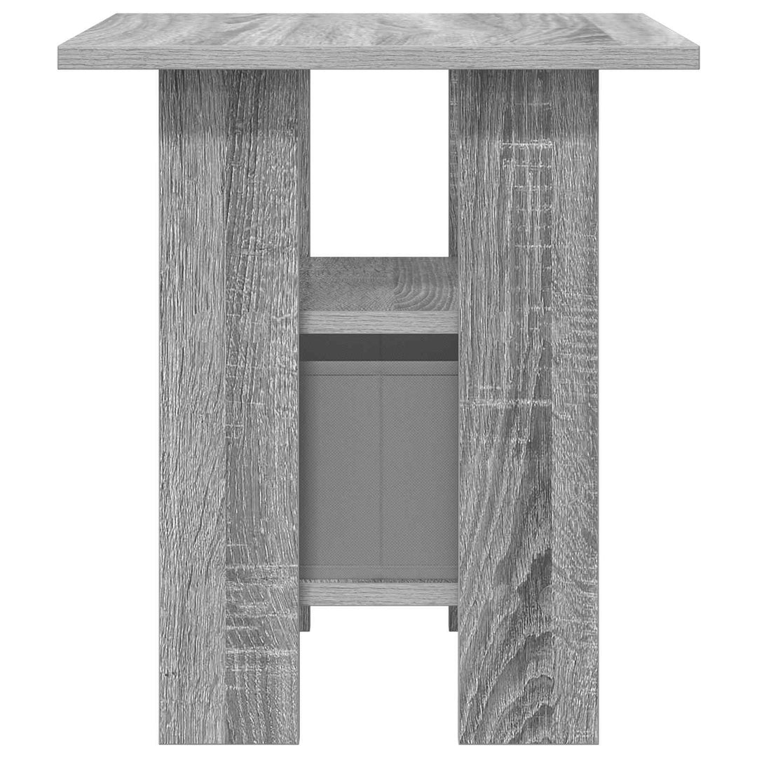 Sengebord 2 pcs Grå Sonoma 41 x 40 x 45 cm Konstrueret træ