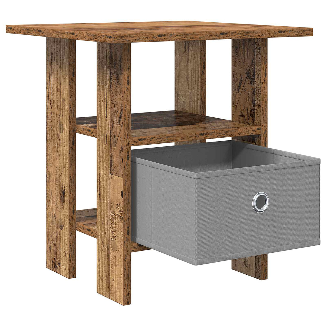 Sengebord 2 pcs Gammelt træ 41 x 40 x 45 cm Konstrueret træ