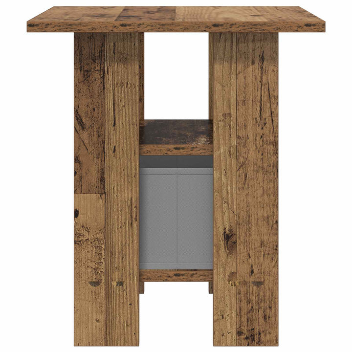Sengebord 2 pcs Gammelt træ 41 x 40 x 45 cm Konstrueret træ