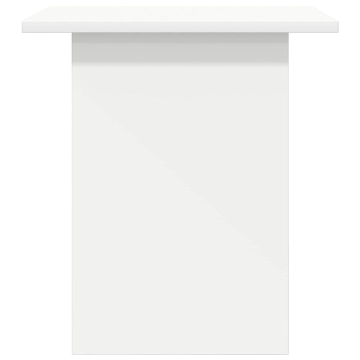 Sengebord med skuffe 2 pcs Hvid 41 x 40 x 45 cm Konstrueret træ