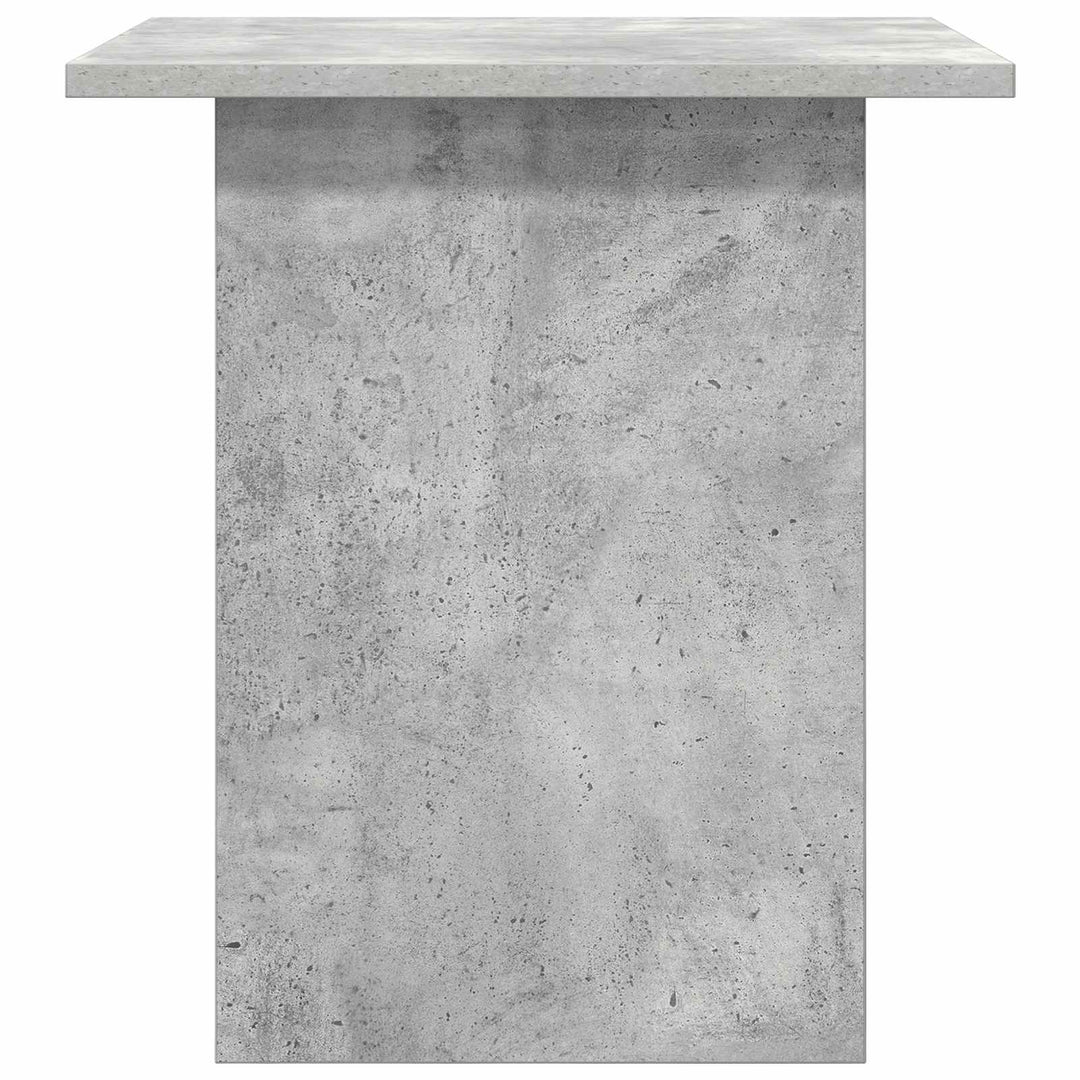 Sengebord med skuffe Beton Grå 41 x 40 x 45 cm Konstrueret træ