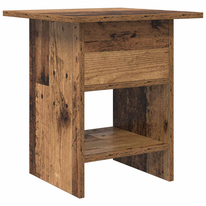 Sengebord 2 pcs Gammelt træ 41 x 40 x 45 cm Konstrueret træ
